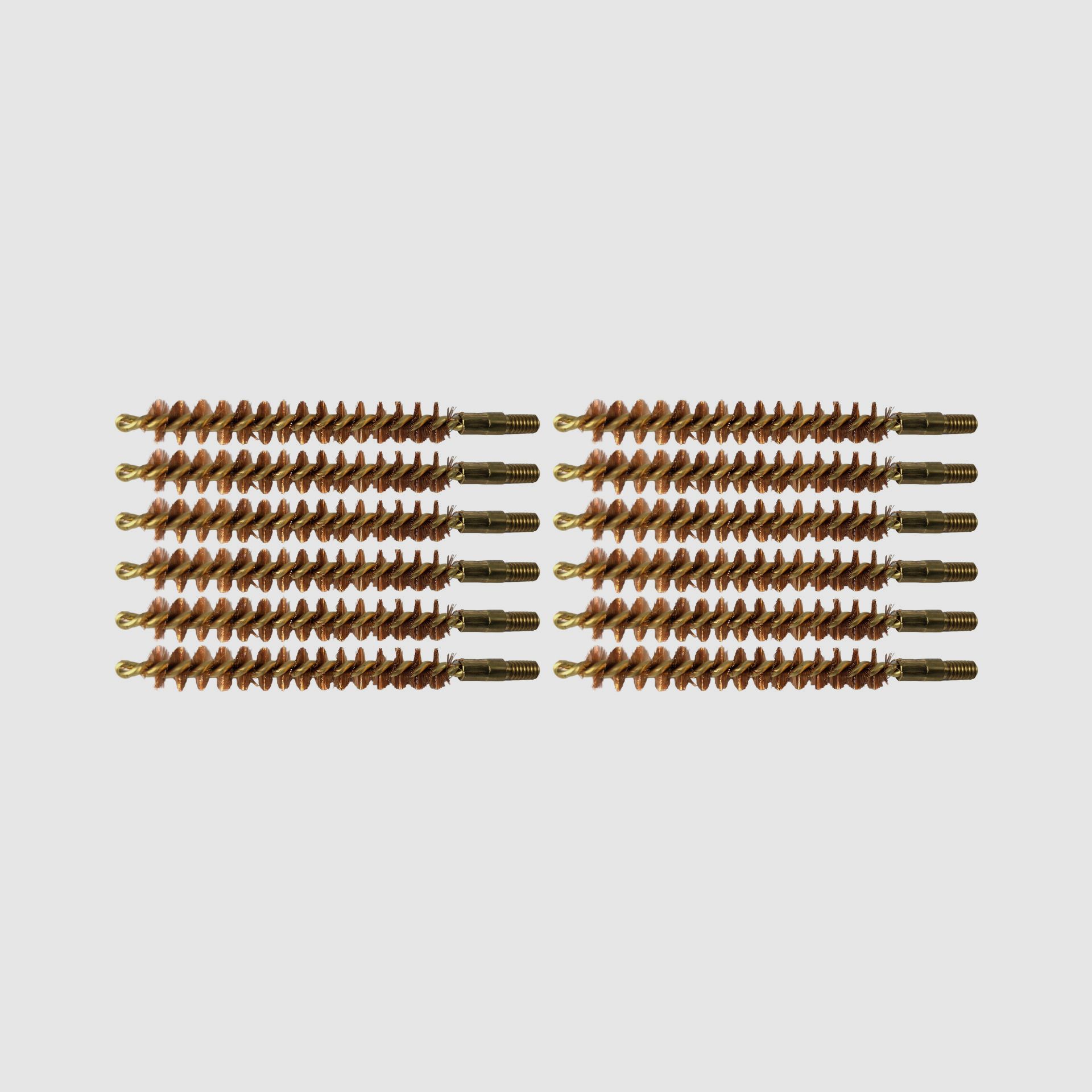 12 cepillos de bronce .30/308 rifle