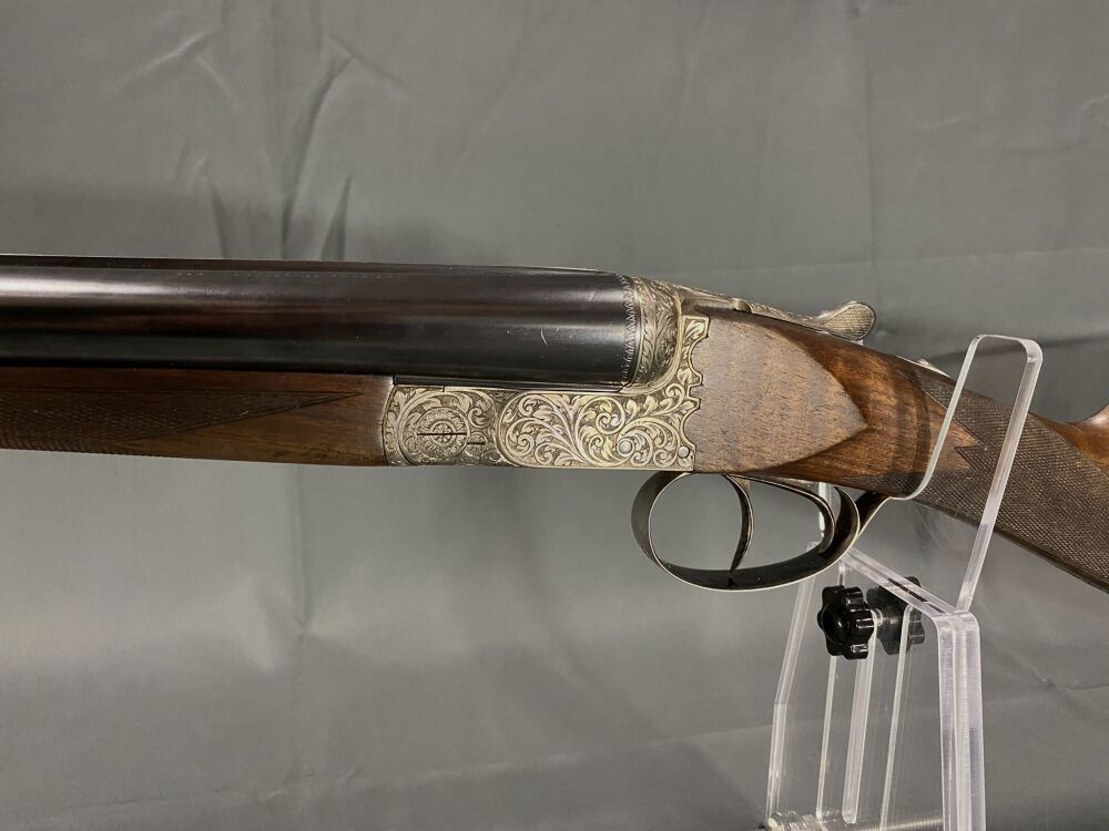 Belgian Milan shotgun 12/70