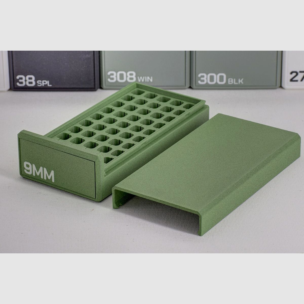 Ammunition box for 9 mm, .45 ACP & others – Precise storage