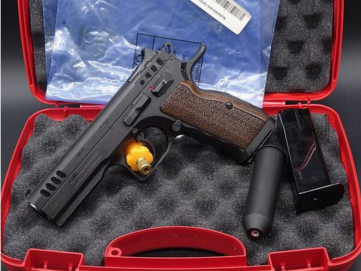 Tanfoglio Stock I Blued Caliber 9mm Luger Stock I