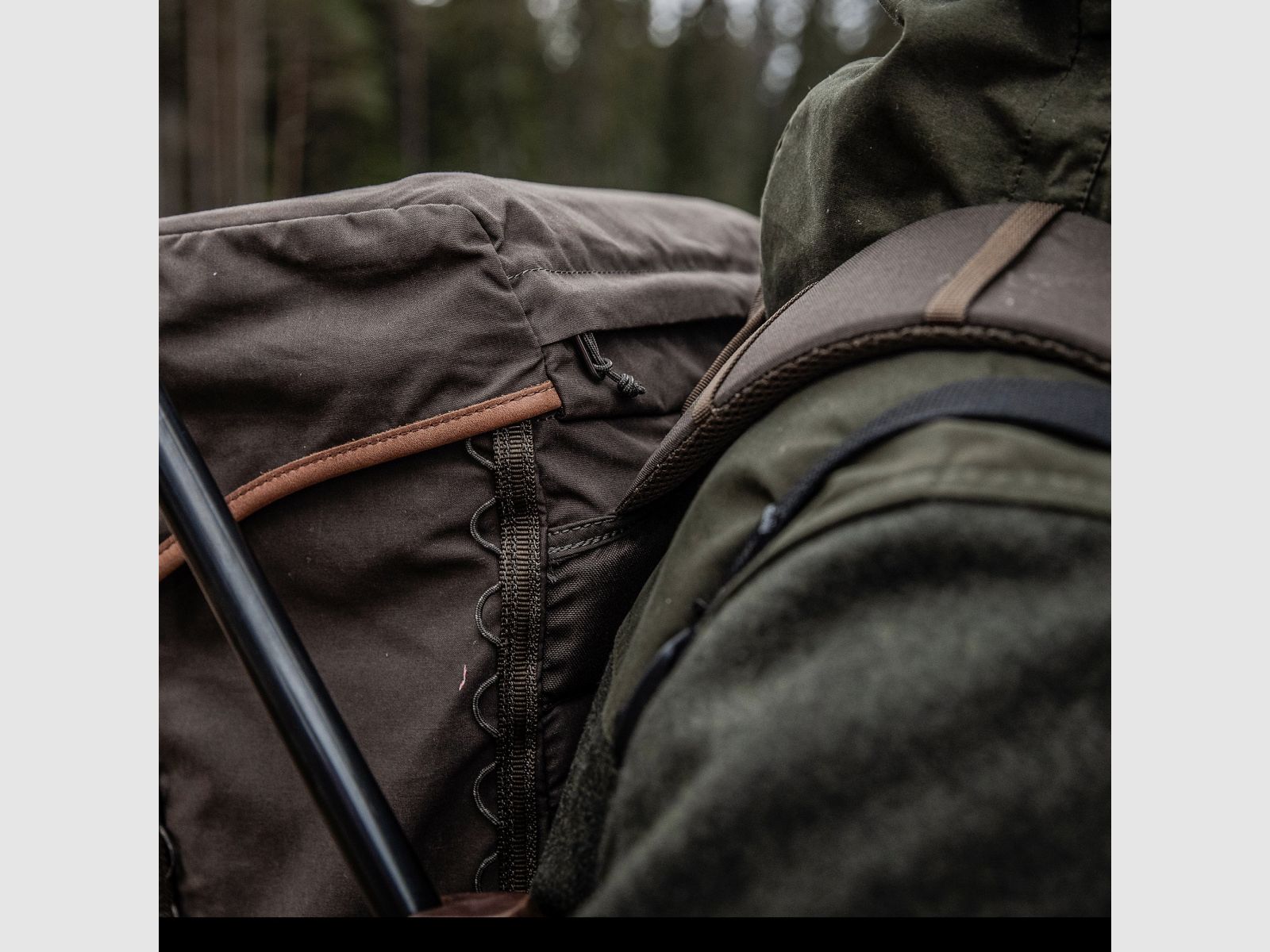 FJÄLLRÄVEN Singi Stubben Sitzrucksack Dark Olive
