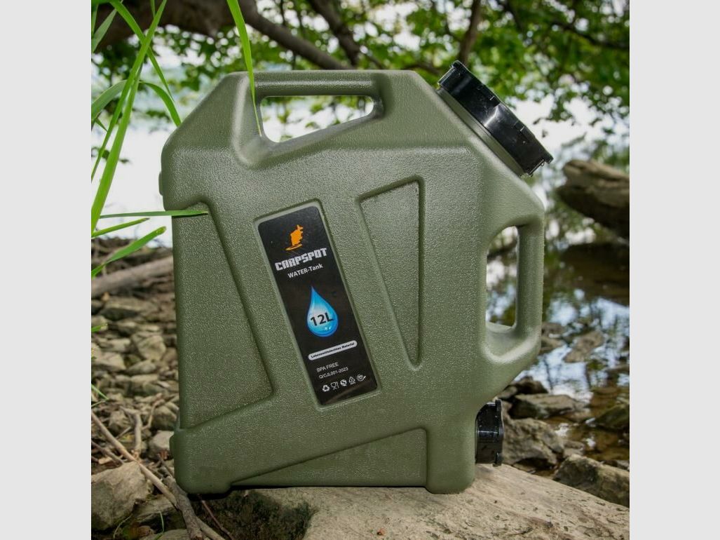 Carpspot Watertank | Wasserkanister - 12L - oliv