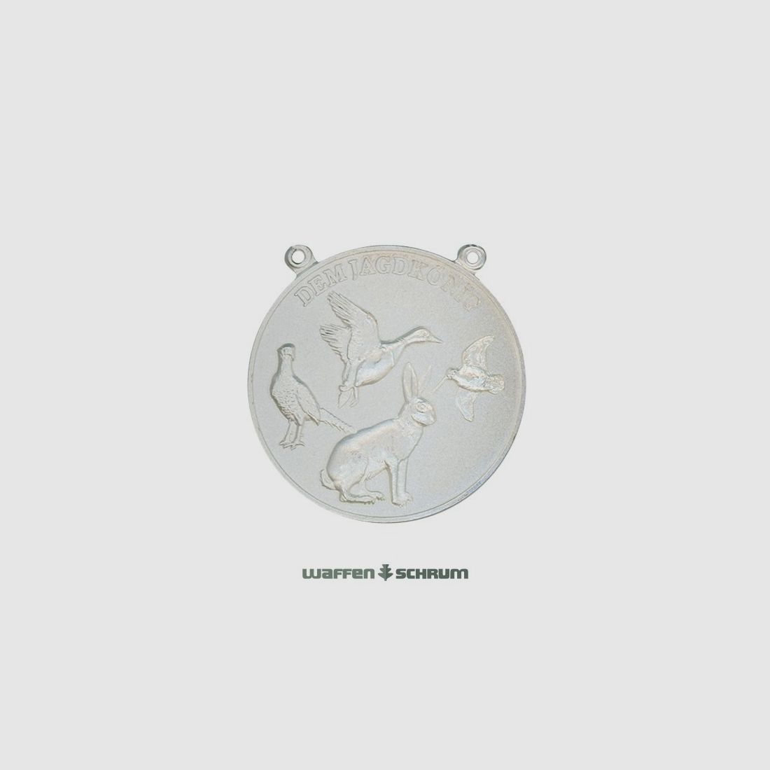 Steinhauer&Lück Jagdmedaille Niederwild 60mm Silber mit Kette