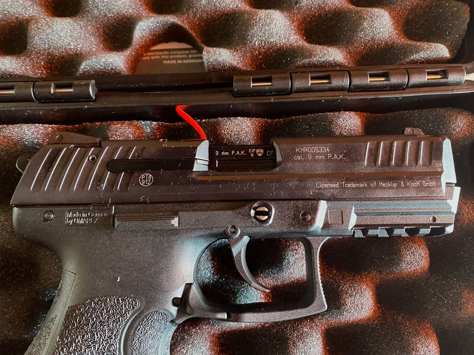 Umarex Heckler & Koch P30 Schreckschusspistole 9mm PAK 15 schüssig  NEU und unbenutzt mit Koffer 