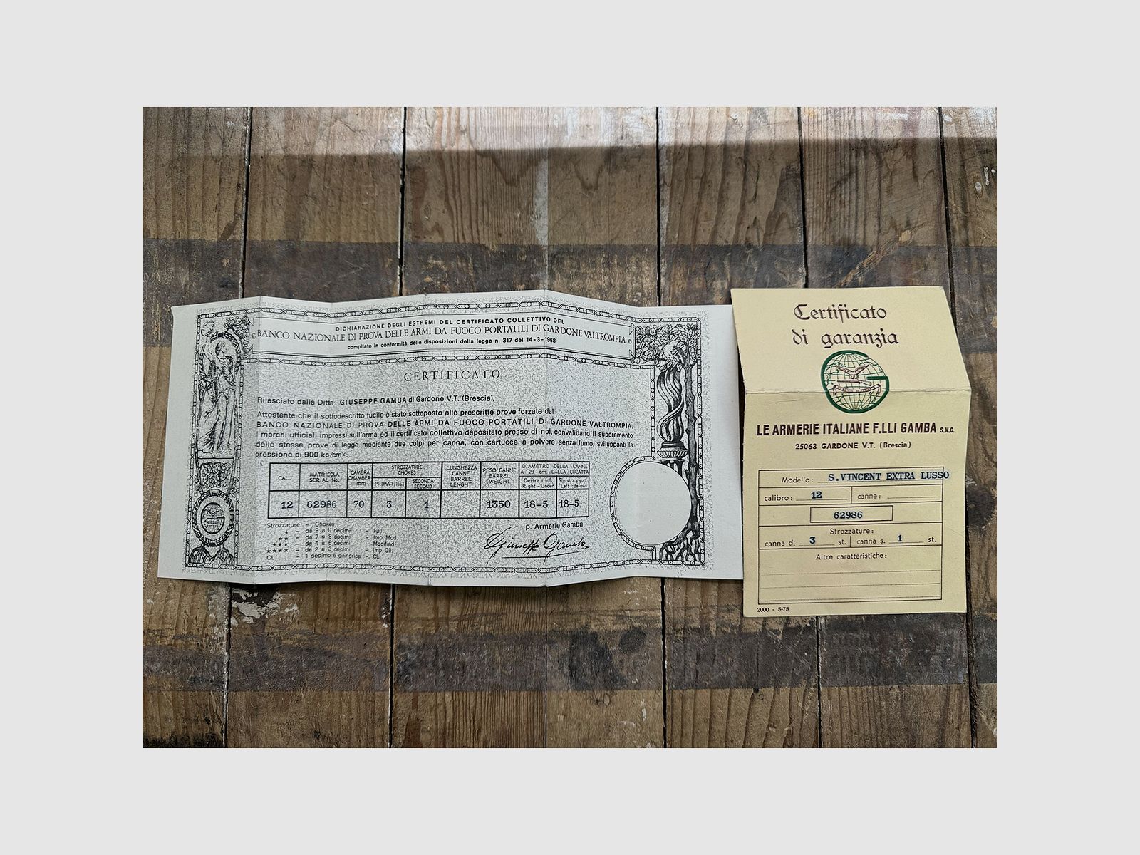 UTILISÉ – DOPPIETTA – F.LLI GAMBA MOD. S. VINCENT EXTRA LUSSO cal. 12, image 10 sur 10