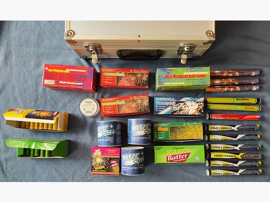 Raketenpijlen Pyro Power ABA Umarex Metalen Koffer