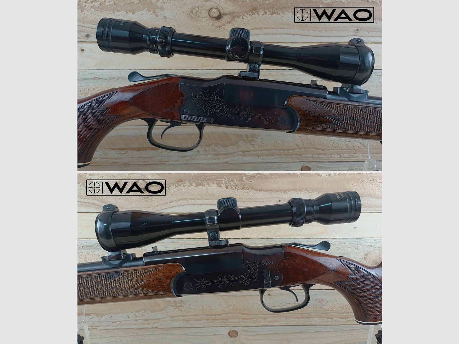 Voere BBF Modell "Schwarzwald" Kal. 5,6x50R Mag., 16/70 *mit Handspannung & Tasco Optik*