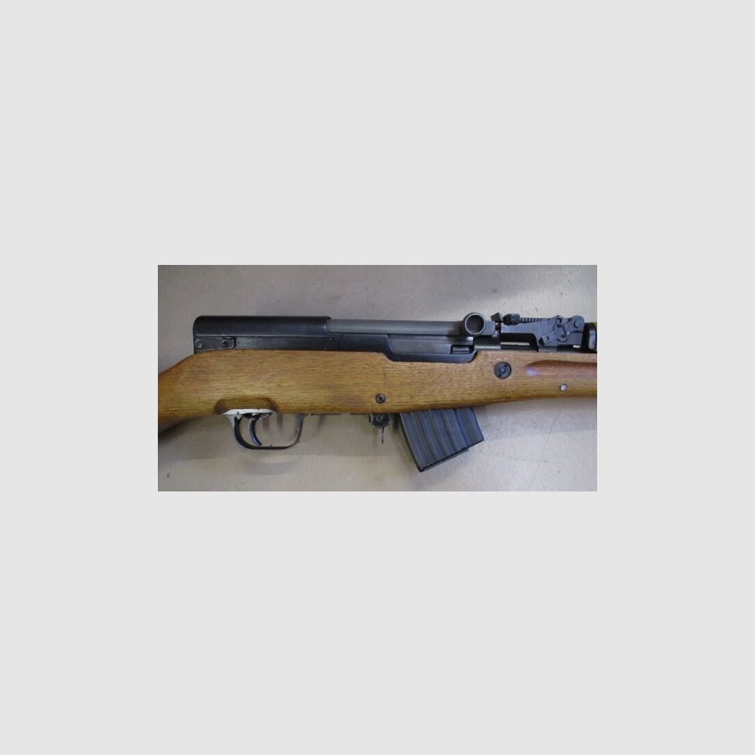 Self-loading rifle Nornico SKS with removable AK47 magazines and SKS mount