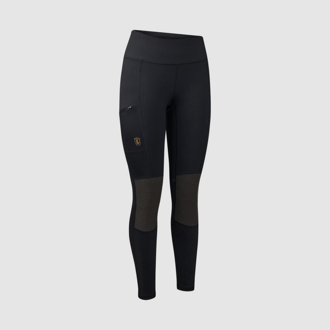 Deerhunter Tights mit Verstärkung Damen Black    40