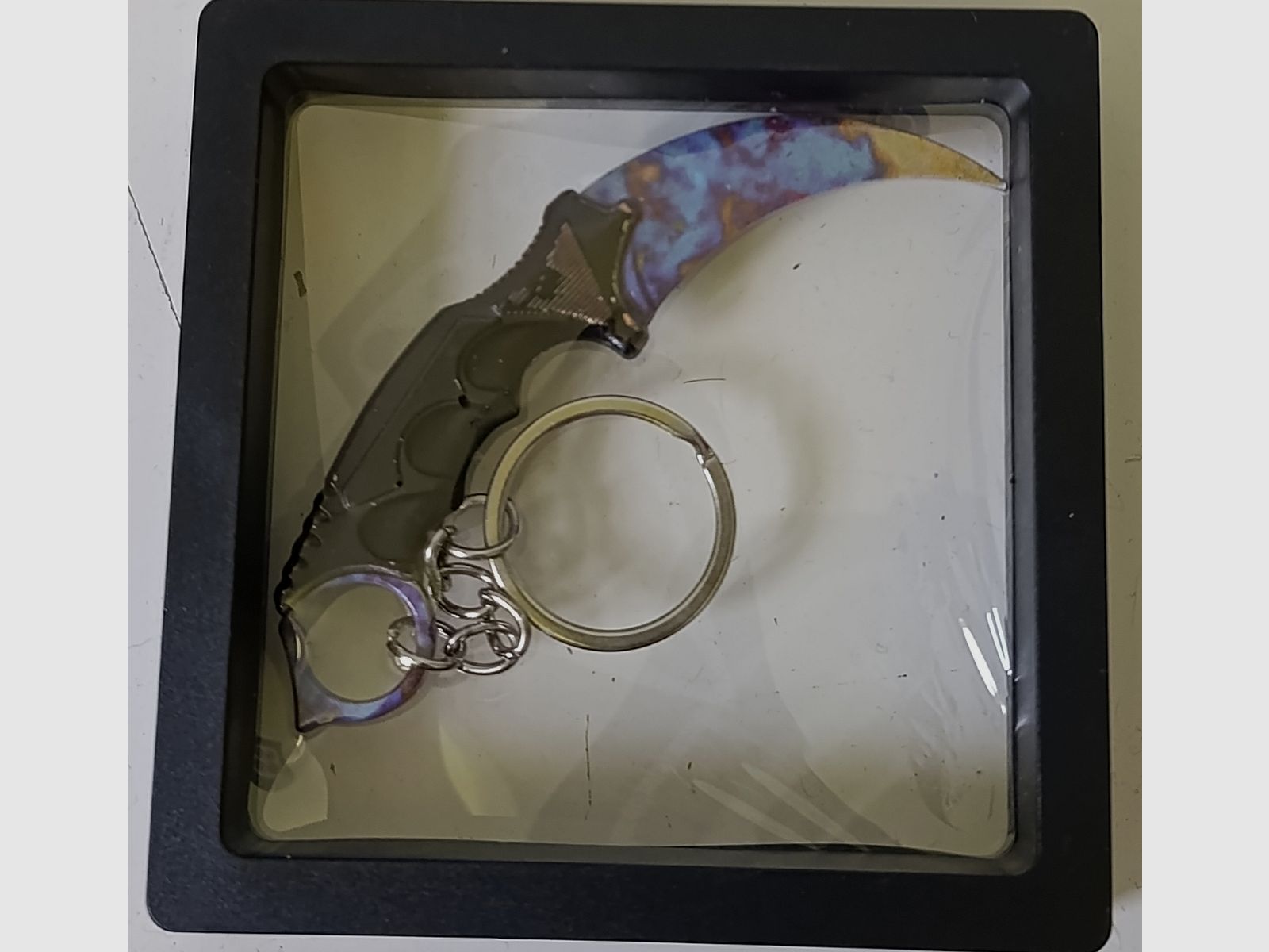 Porte-clés, miniature, couteau karambit, Counterstrike, image 2 sur 2