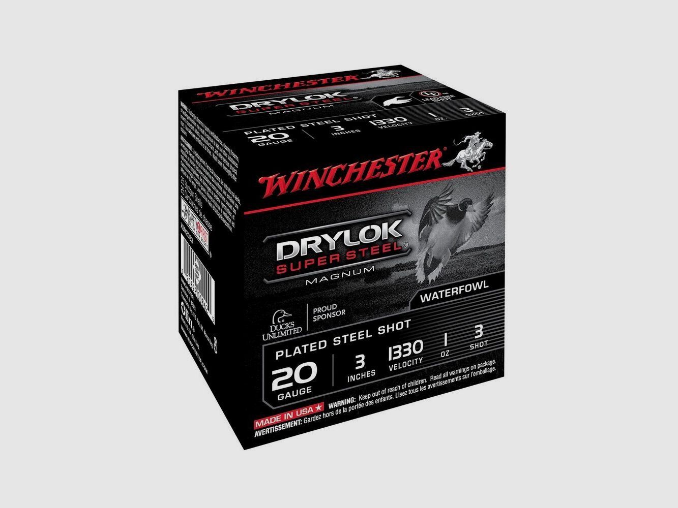 Patronen 20/76 Super X Drylok Steel 28G PB3 X25