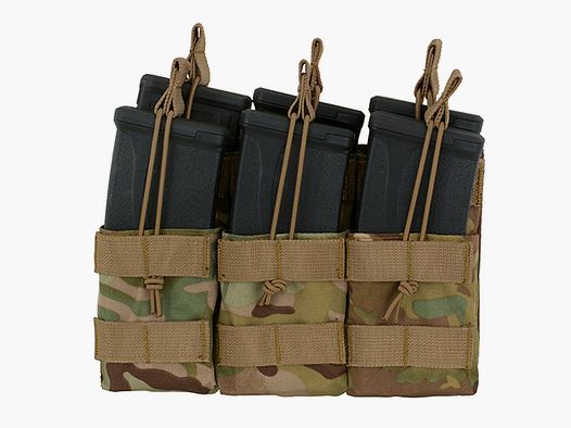 Triple Stacker M4/M16/AR-15 Mag Pouch - MULTICAMO [8FIELDS]