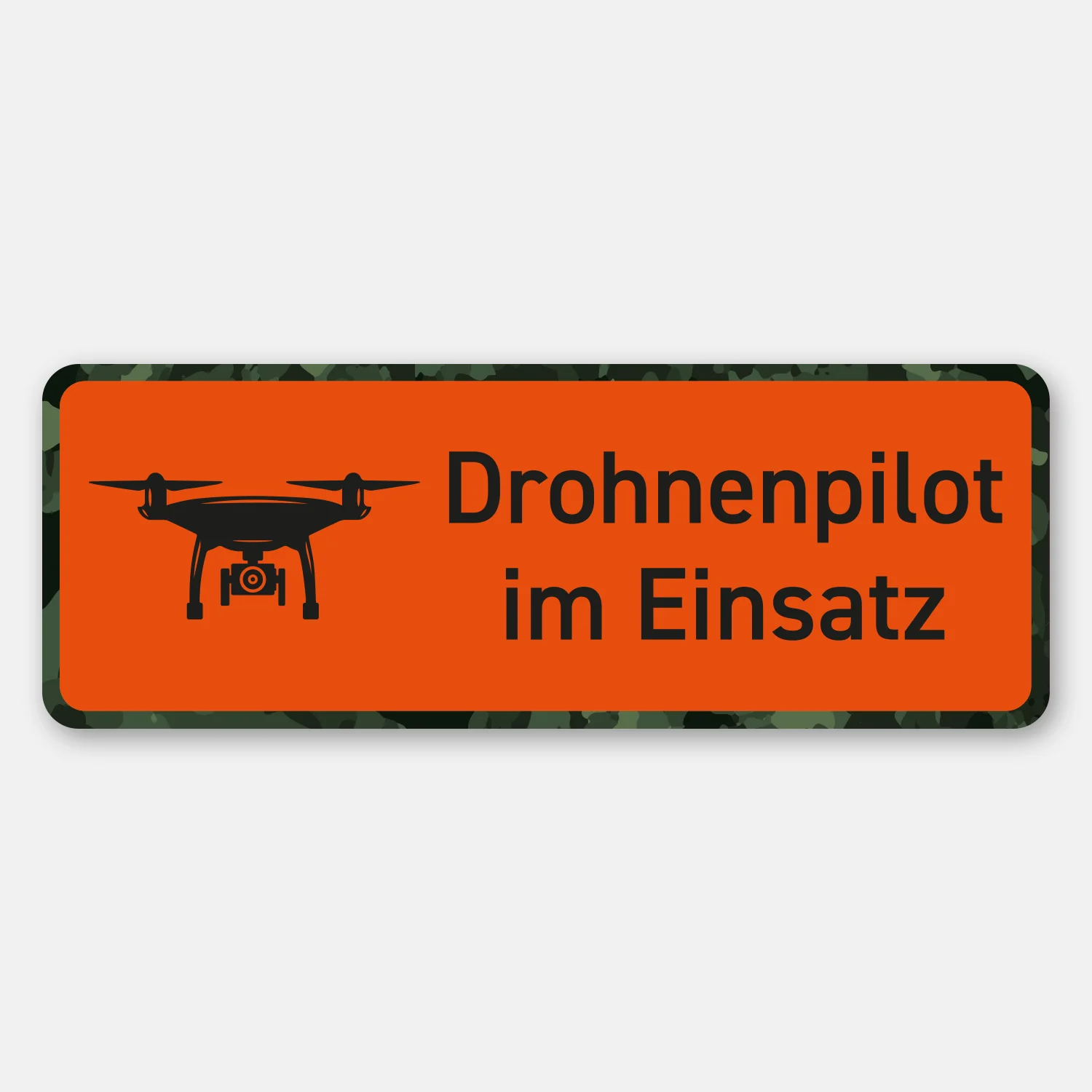 Magnet sign "Drone pilot in action