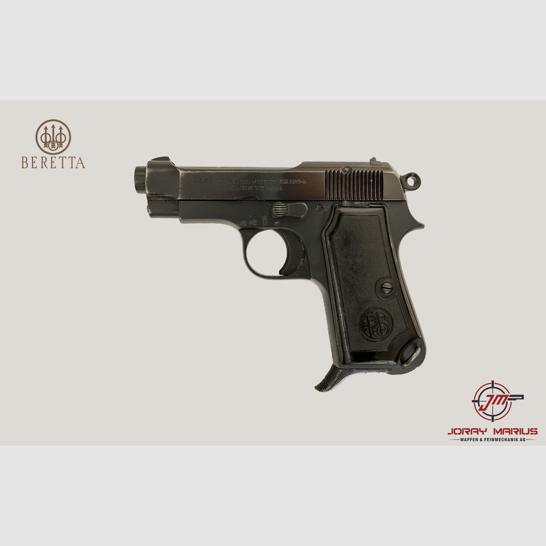 Beretta Model 1934 9mm Kurz JG1954, Bild 2 von 2
