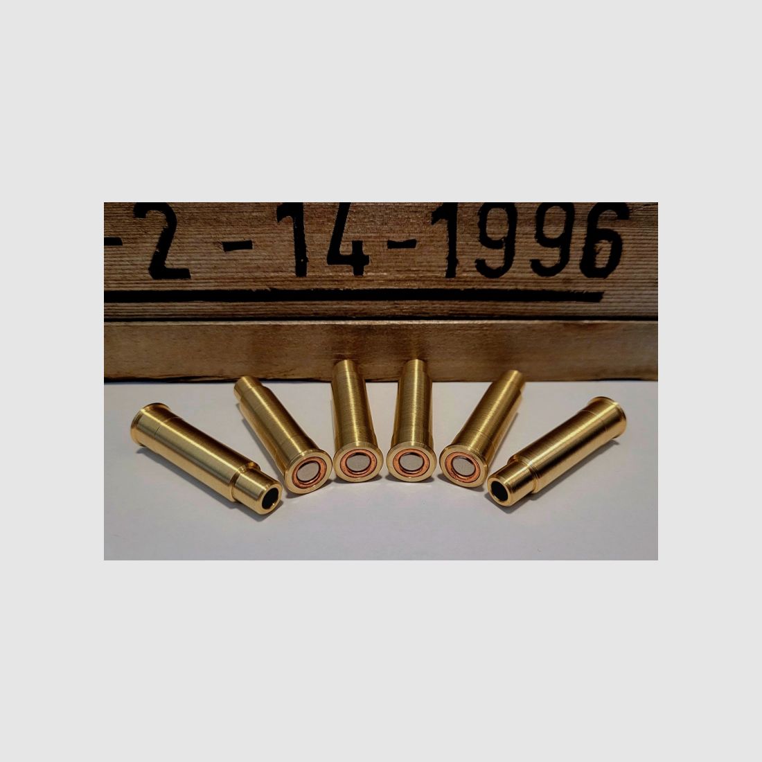 6x LEP Adapter Pufferpatrone /ZEP Exporthülse .209 Primers;Bull Barrel/ME38/SAA/ME9 Para möglich