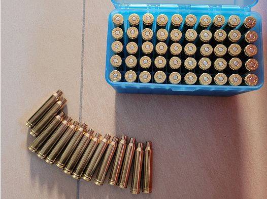 .300 Win Mag Hülsen fertig gezündert mit FEDERAL Large Magnum Rifle Primers 50 Stück