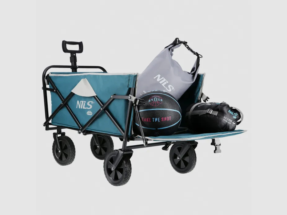 NC1606 Handwagen Dunkelblau 125L Nils Camp