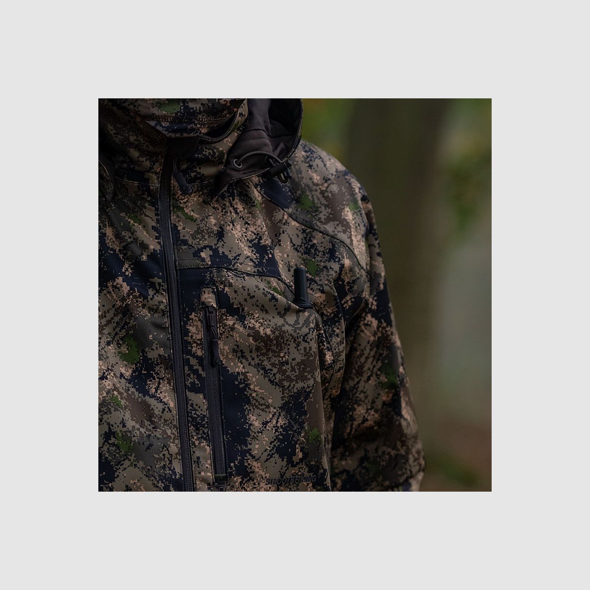 SHOOTERKING Huntflex Jacke Digital Camo Forest Mist 2.0