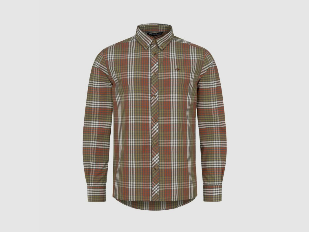 Blaser Herren Hemd Leinen Lambert Grau