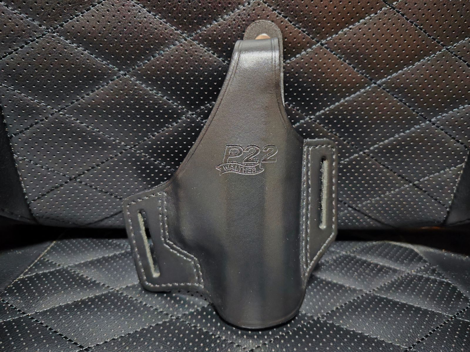 Funda de cinturón de cuero Walther P22 / P22Q