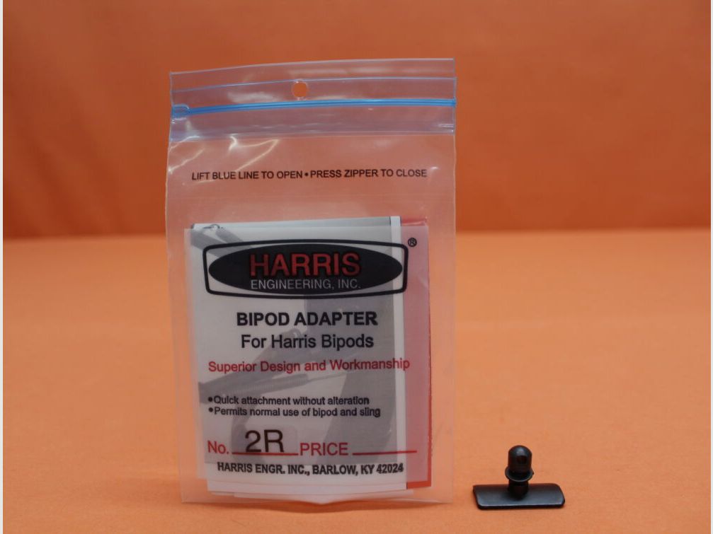 Harris Harris Adapter No.2R: Riemenöse 9mm M5 mit rechteckiger gewölbter Platte