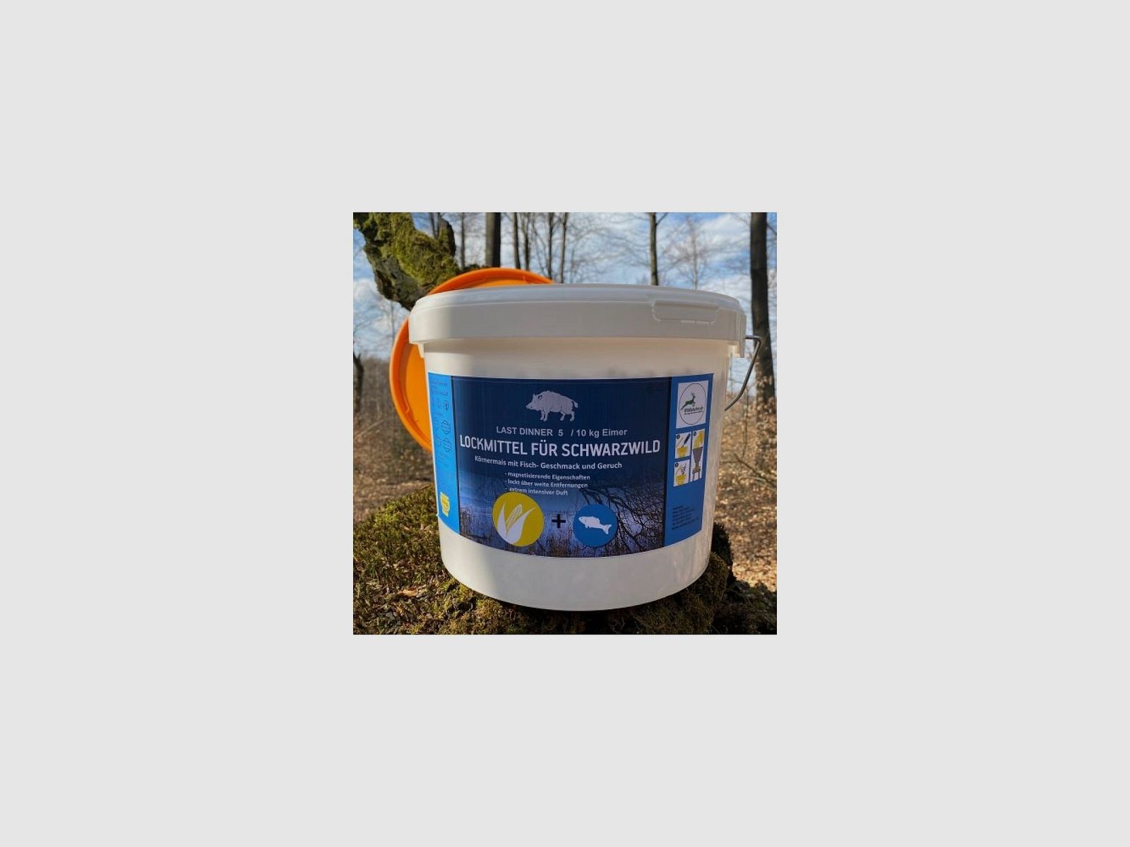 Lecca lecca per selvaggina Last Dinner Mais con profumo/gusto di aringa 10kg Secchio