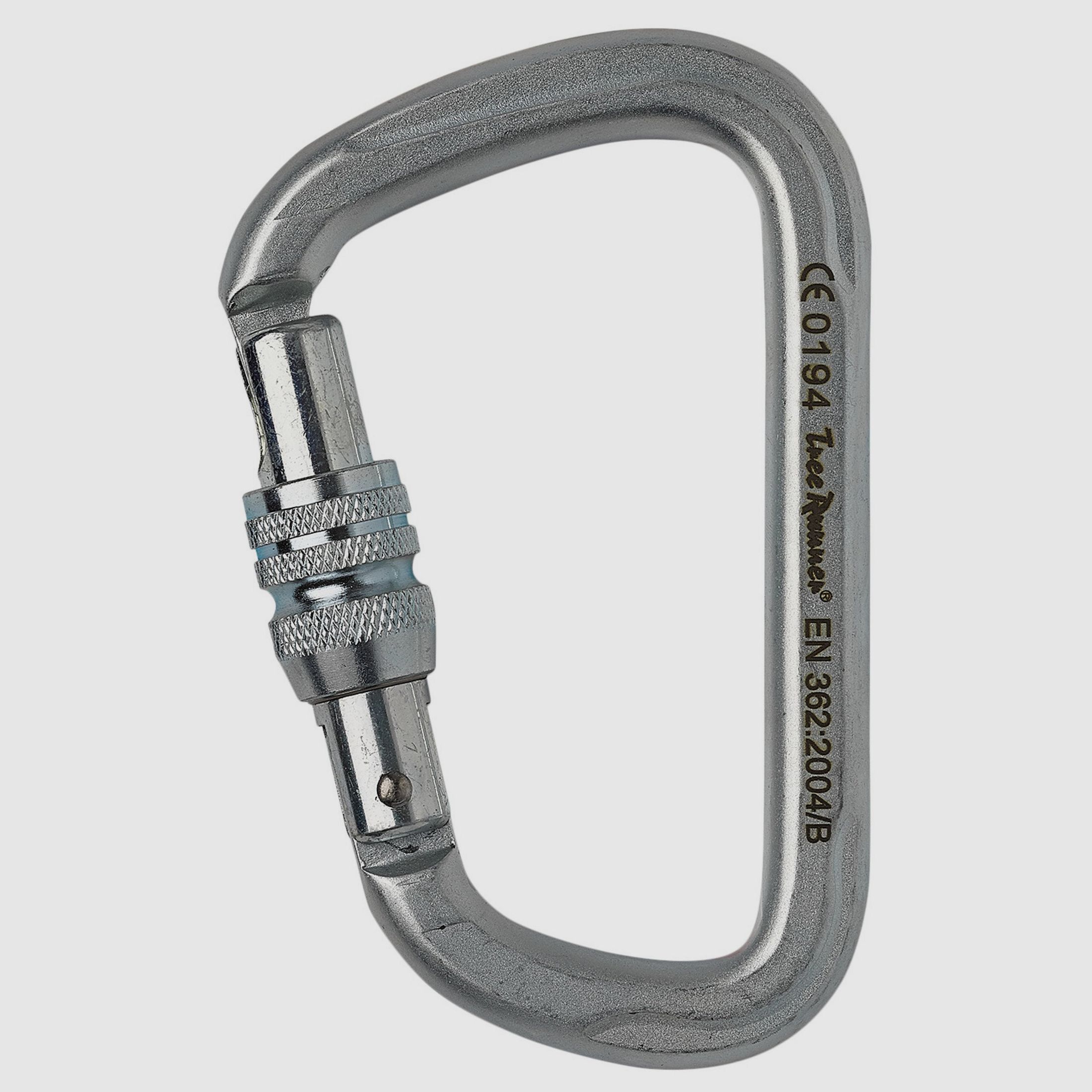 Tree Runner Carabiner HMS Screw, Steel EN 362