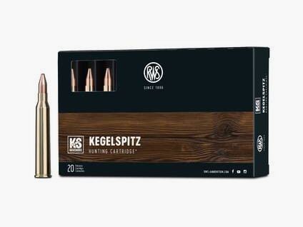 RWS RIFLE CARTRIDGES - 6.5x65 R SPIT POINT - 8.2 G / 127 GRS - 20 ROUNDS