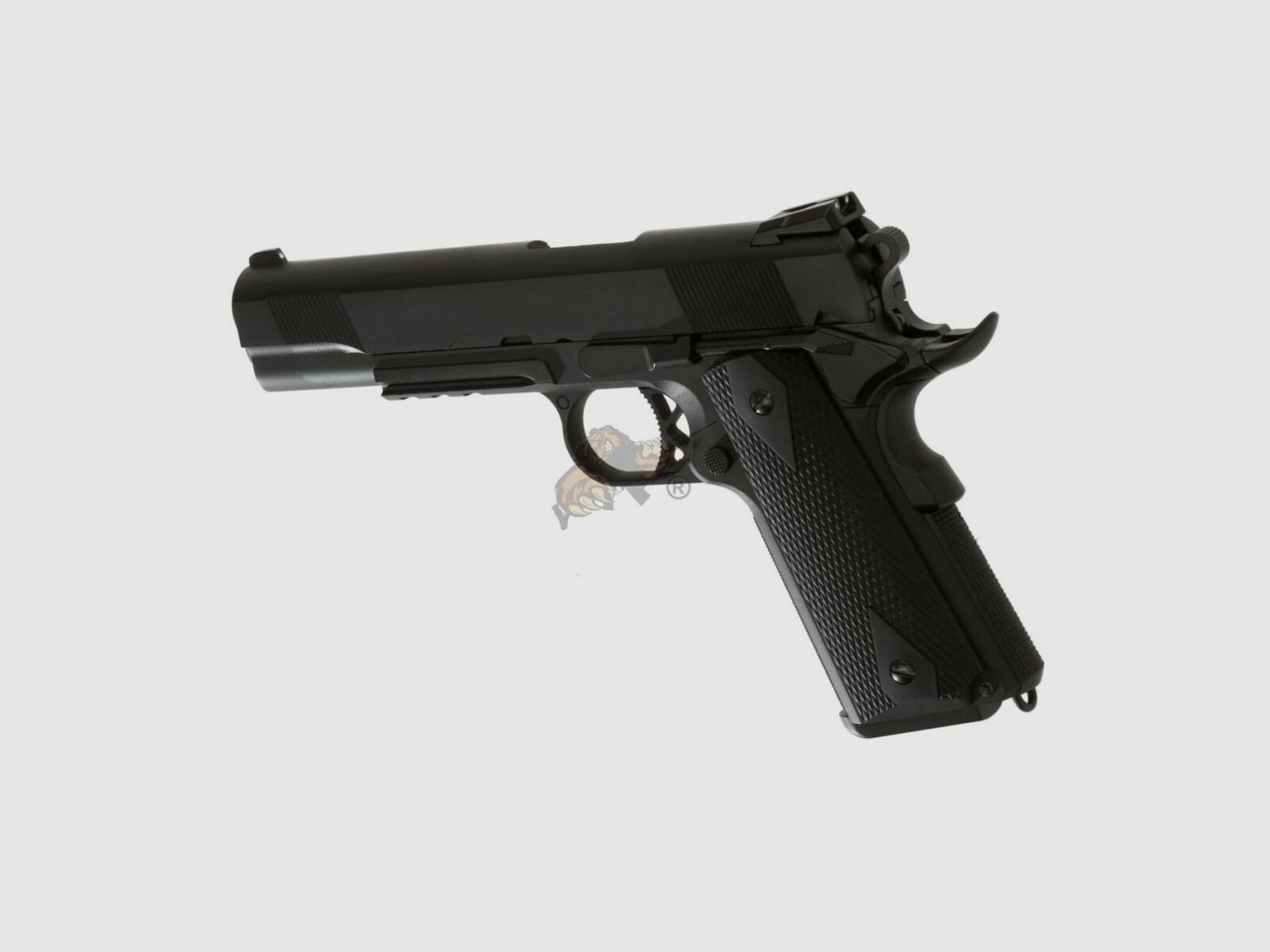 M1911 MEU Tactical Full Metal, GBB Czarny -F-