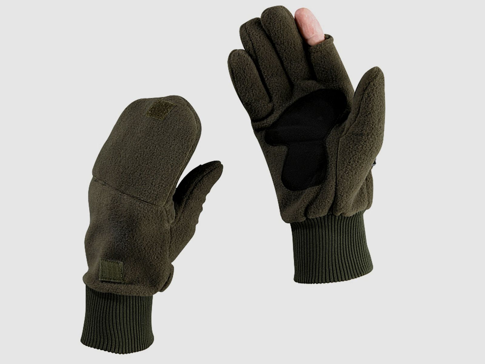 Guanti in Fleece Skogen