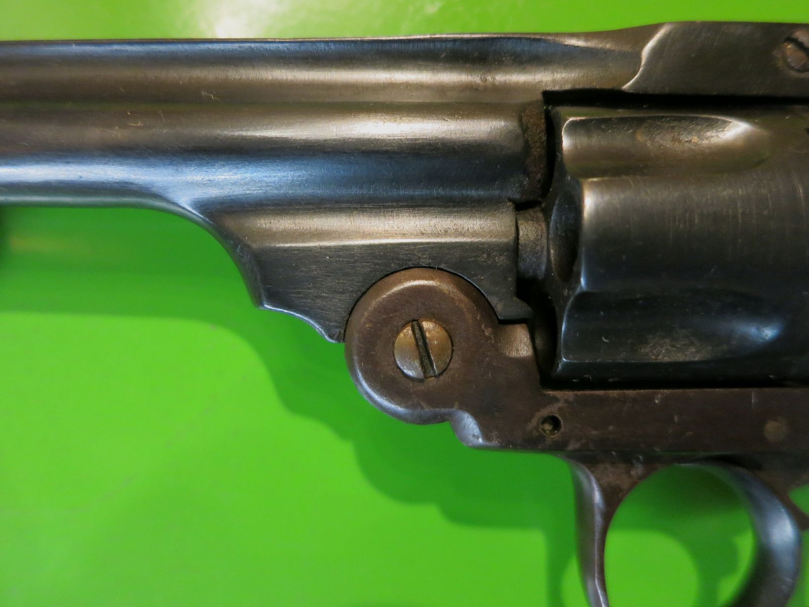 Garate Anitua & Co. (Marca) Kipplauf-Revolver, Kopie Smith & Wesson Frontier, super selten     #96-, Bild 2 von 13