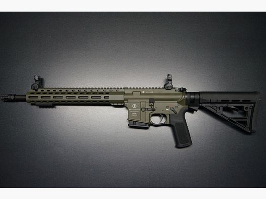 Schmeisser AR15 M4FL Cerakote OD Green 14,5" .223Rem