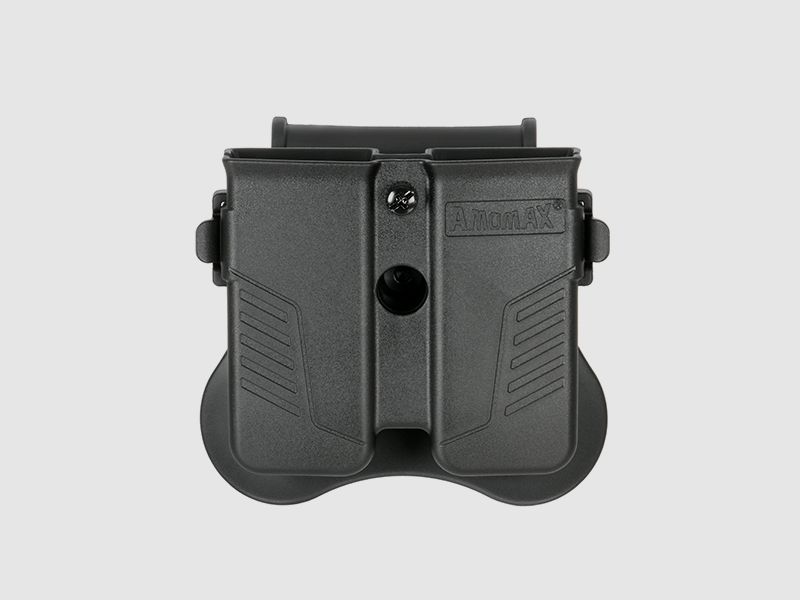 Amomax Per-fit polymer pouch for pistols magazines - Black [Amomax]