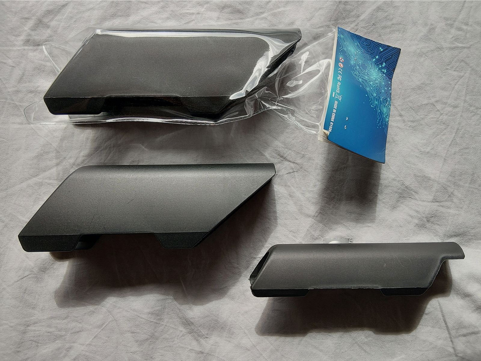 3er-Set Wangenerhöhungen (Cheek Riser) für CTR/MOE – Schwarz – China-Nachbauten, Bild 1 von 2