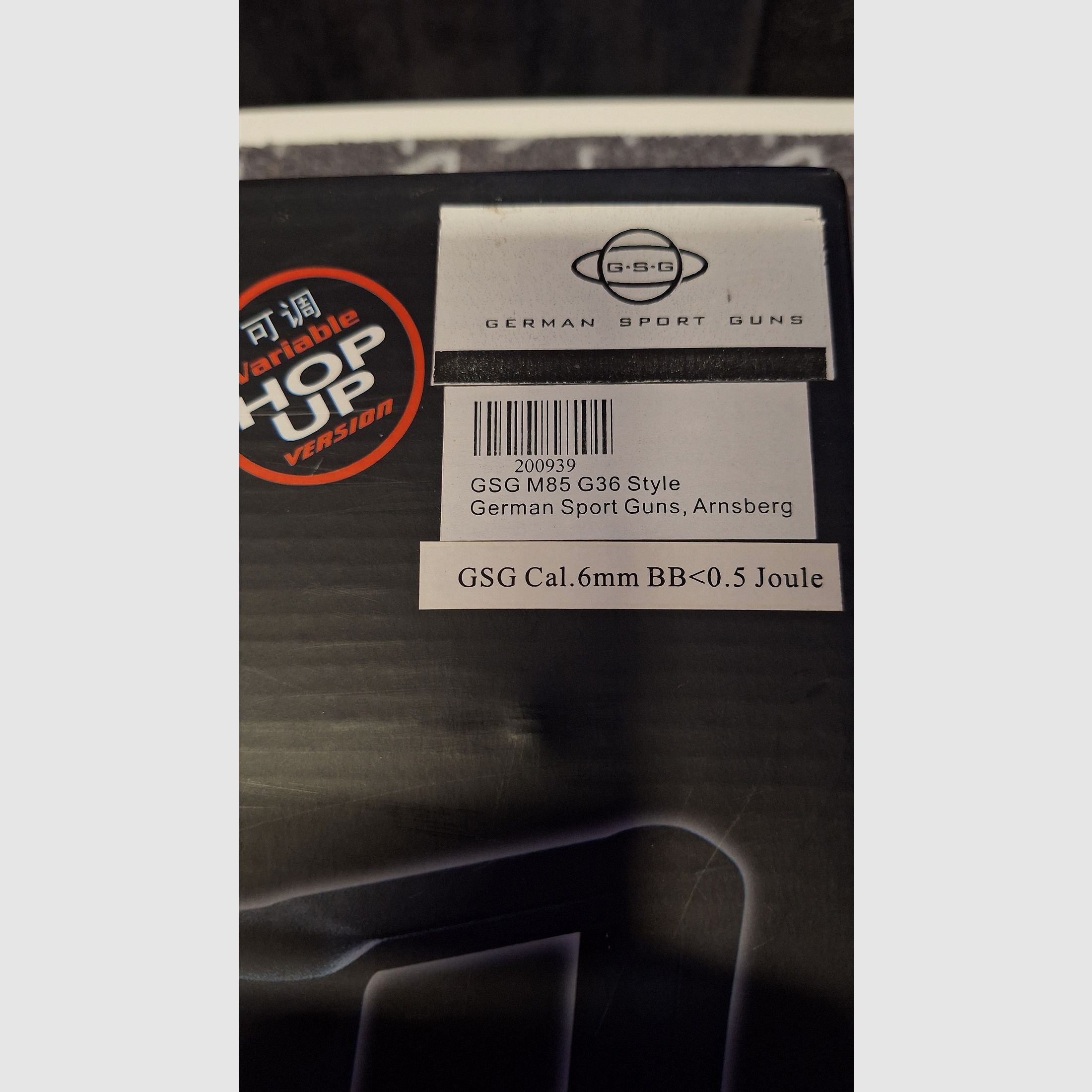 M85 G36 Stil GSG AEG 6mm BB "VOLL AUTO" Ab 14 Jahren!