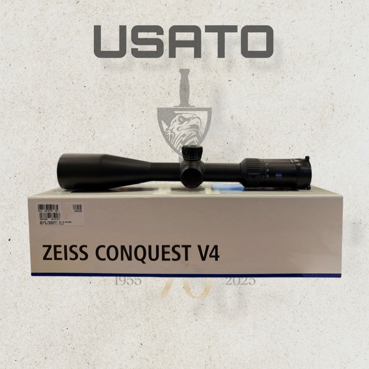 UTILISÉ – OPTIQUE – ZEISS – CONQUEST V4 6-24×50 ZMOA-1 Ret. 93 éclairé, image 5 sur 5