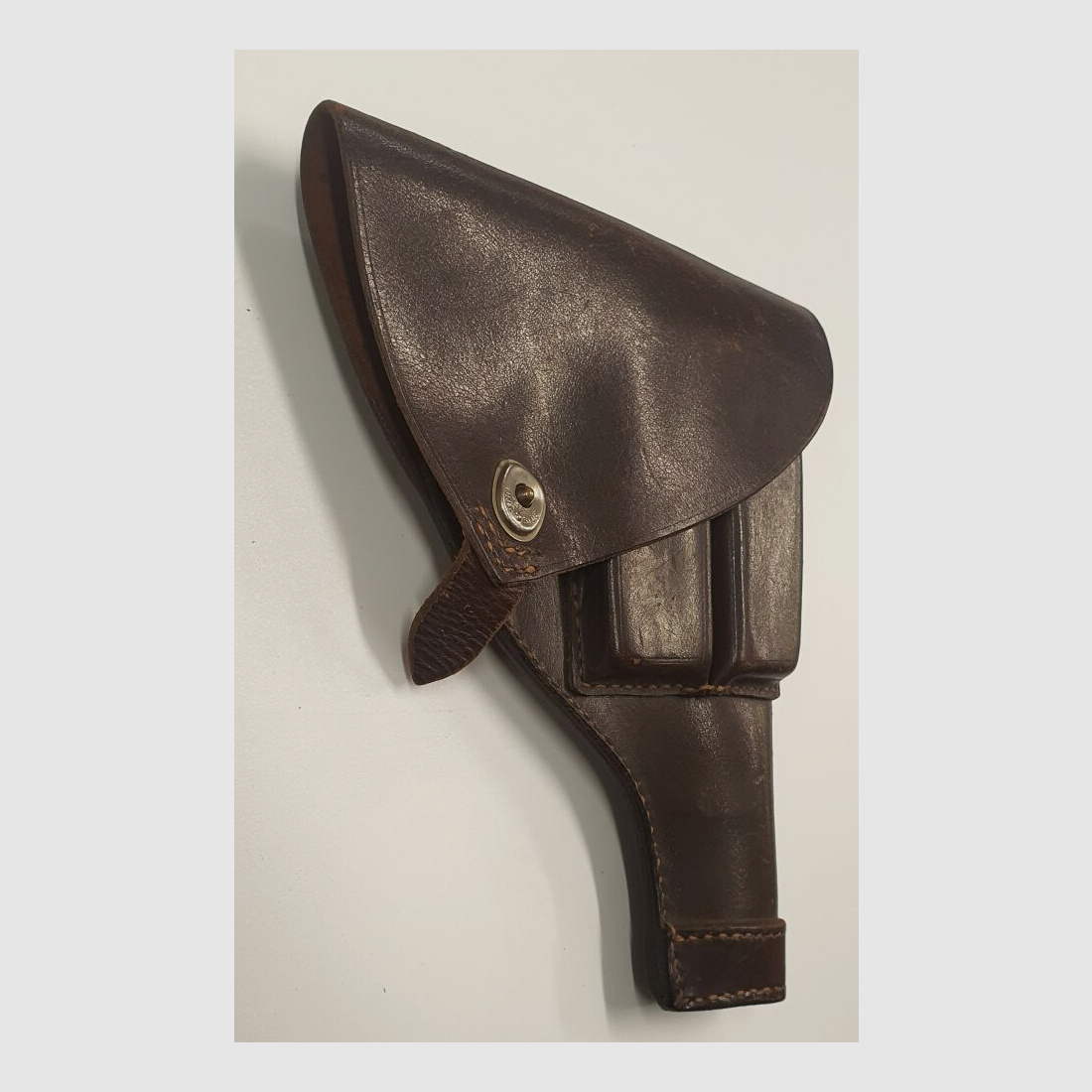 CARR FAST .CO leder Holster CARR FAST .CO Boston für P38, P01 mit Magazin Taschen, braun Leder, rechts