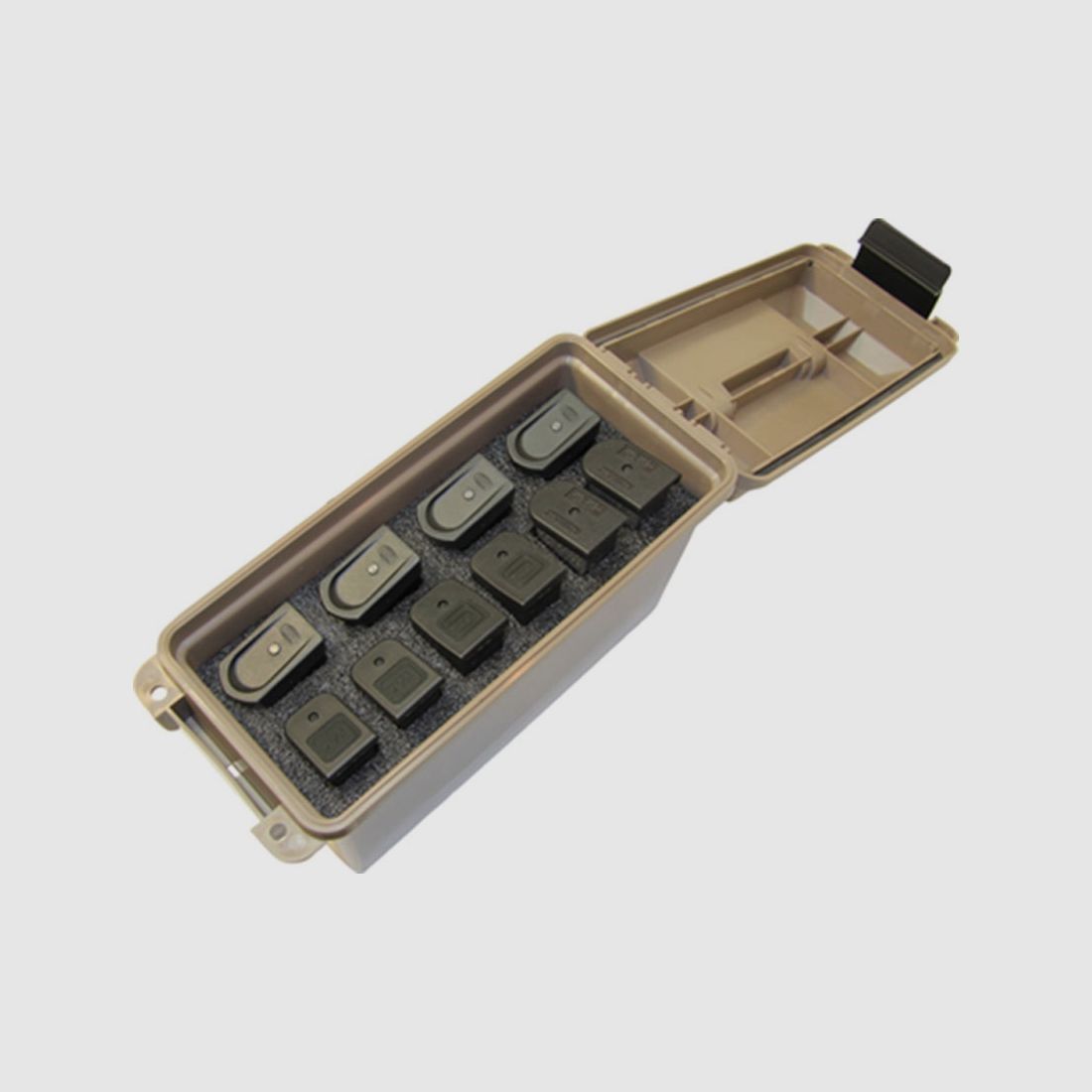 MTM Magazinbox TMCHG dark earth für 10 Pistolenmagazine