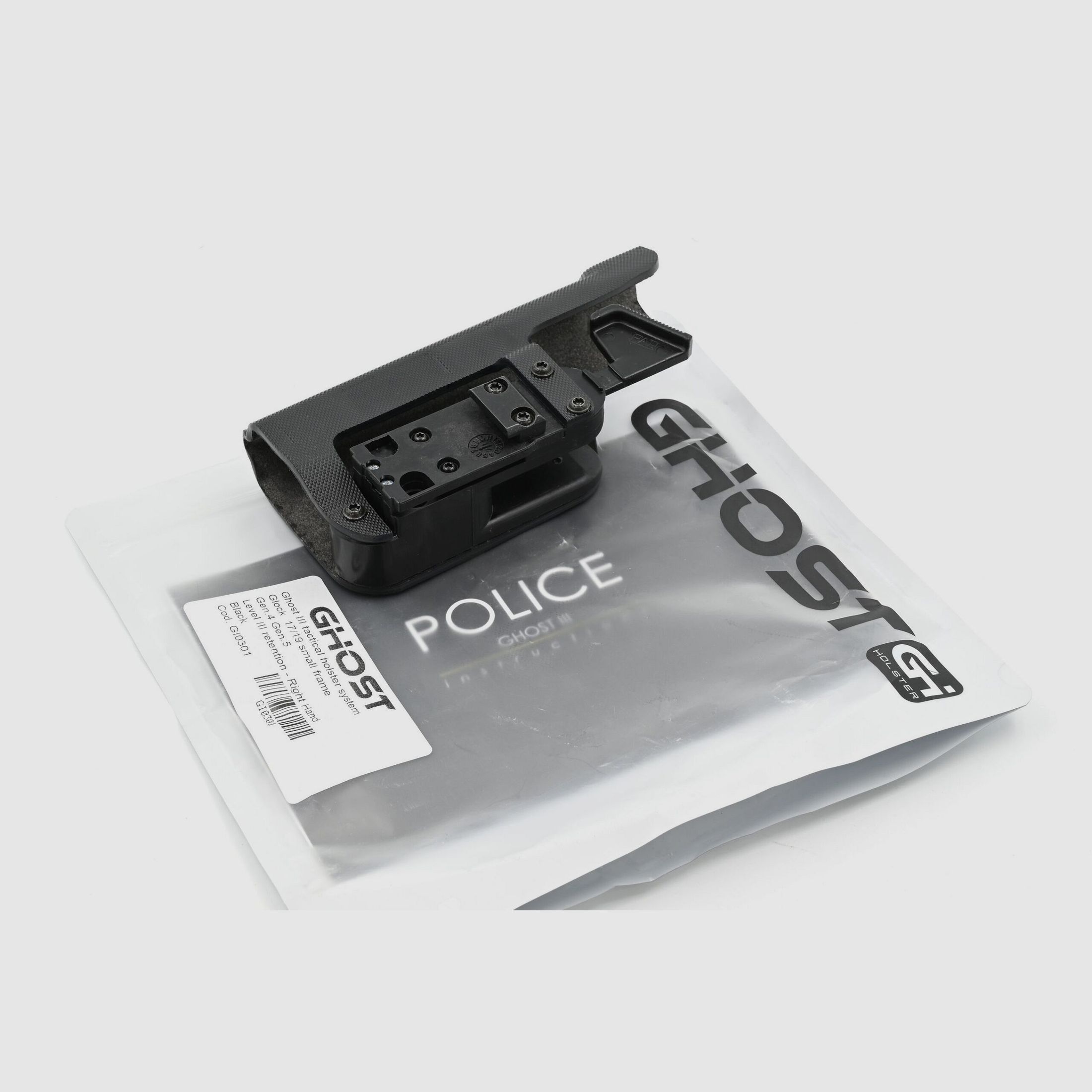 Holster Ghost 3 Tactical Holster System, RH, zu Glock 17/19 Gen4/5