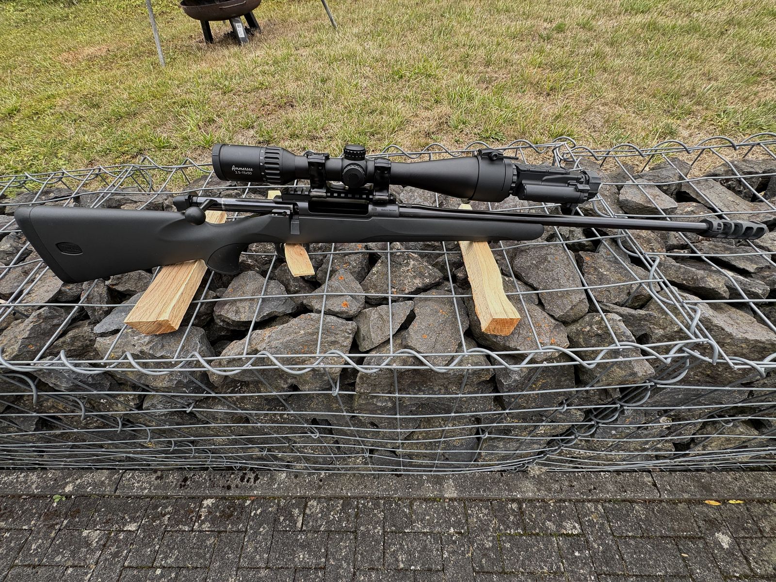 Mauser M18 .300 Win. Mag./ Professor Optiken Ammersee 2,5-15x50 HD/ Nitehog Viper 35/Rusan Adapter /Mündungsbremse