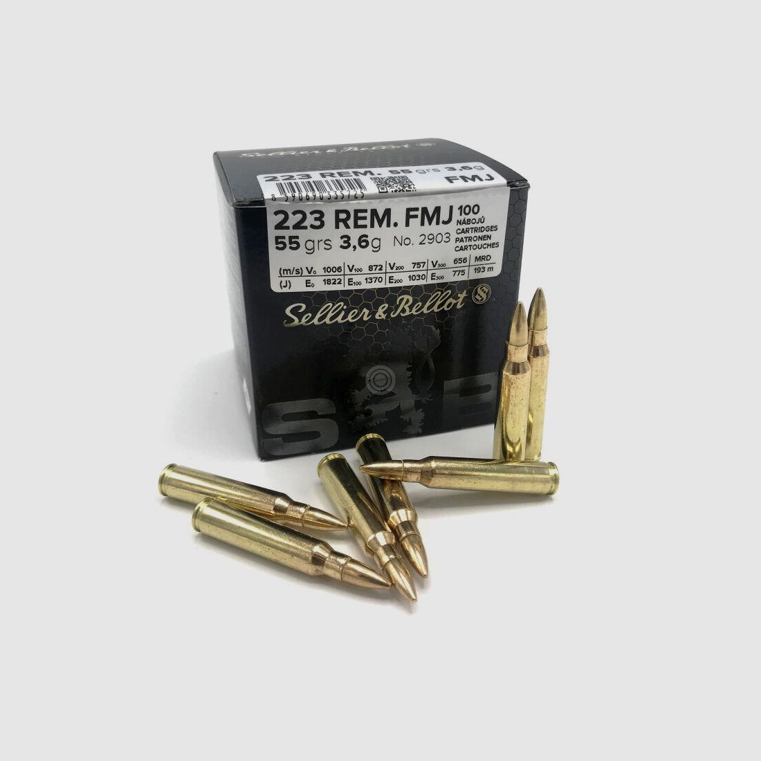 S&B .223 Remington 55grs