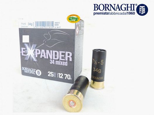 BORNAGHI Patronen Expander MIxed Kal.12 pb.7,5+5