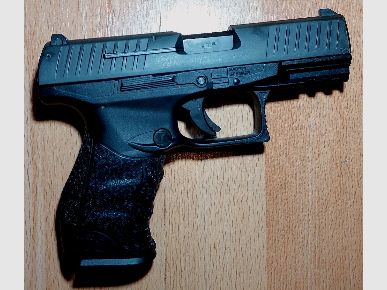 Walther PPQ M2 Schreckschuss Pistole 9mm P.A.K. schwarz (PTB 958)