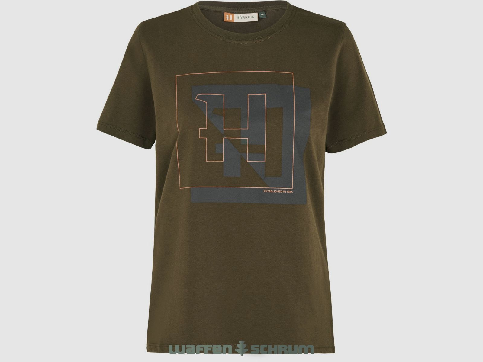 Härkila T-Shirt H-Logo Willow Green