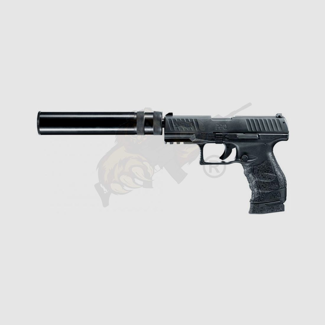 Walther PPQ M2 Navy Set, Schwarz Schreckschuss Pistole cal. 9 mm P.A.K.