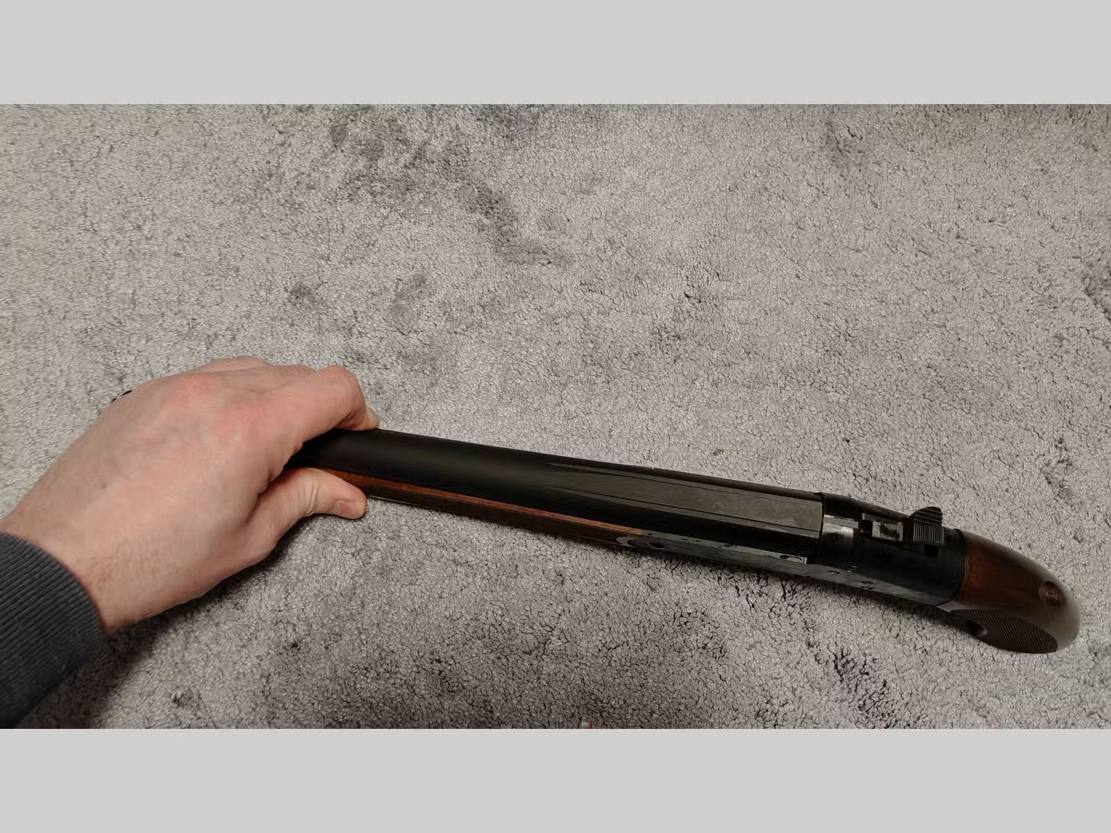 MWM Gillmann VOLLSTAHL One Shot Attack OSA GEWEHR Kaliber .68 Hülsen Auswurf PAINTBALL RAM Schrotflinte F-Version & Übungspatronen für Steel Defender OSA etc. | Neuwertig