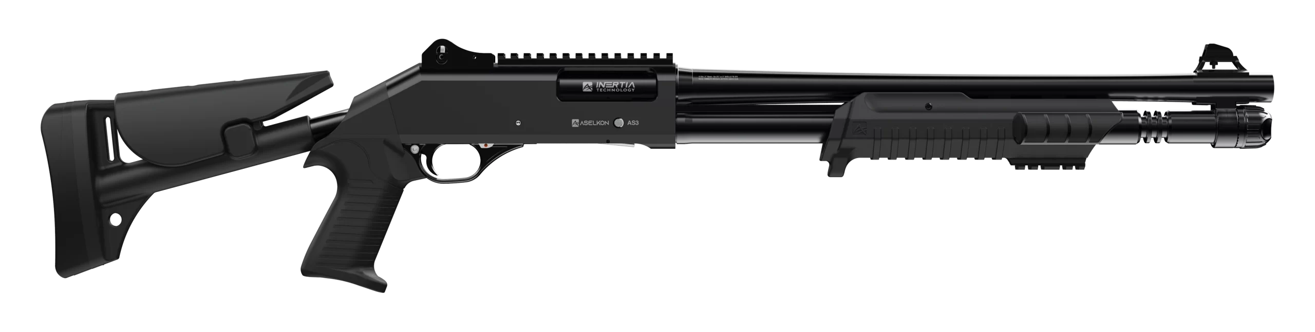 Escopeta semiautomática ASELKON Stato 3-GT-EXTRA BLACK
