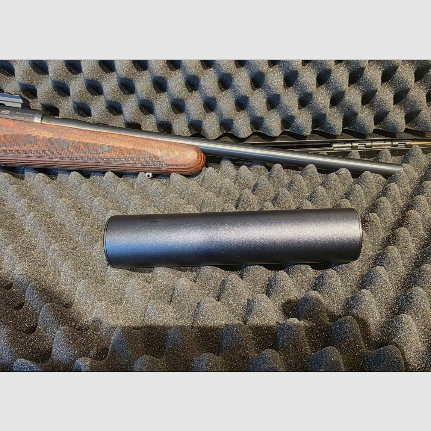 Mauser M25 Max im Kaliber .308 mit Schalldämpfer Jaki Titanium Super 