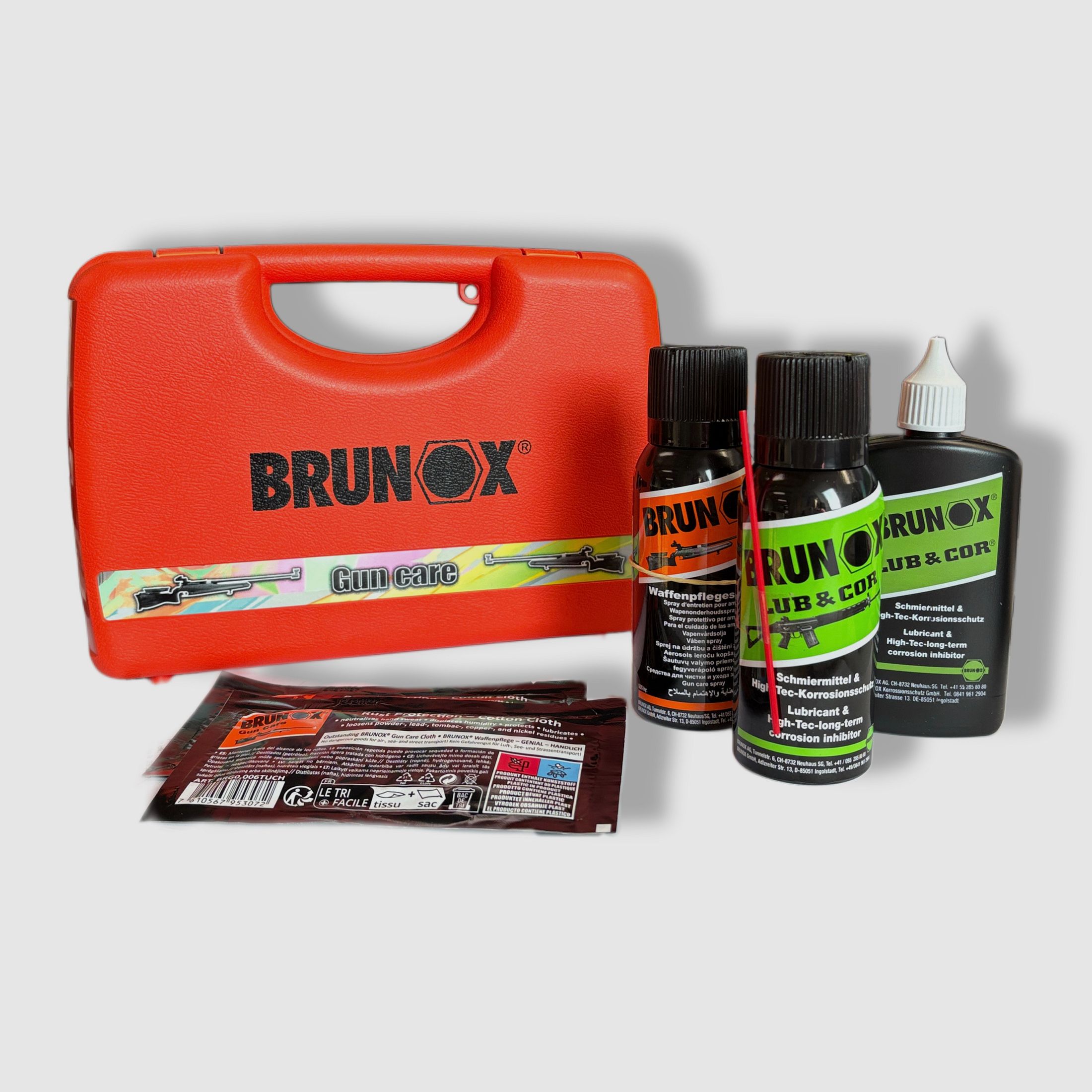 Brunox Geschenkbox Koffer Waffenpflege Set 33514-23