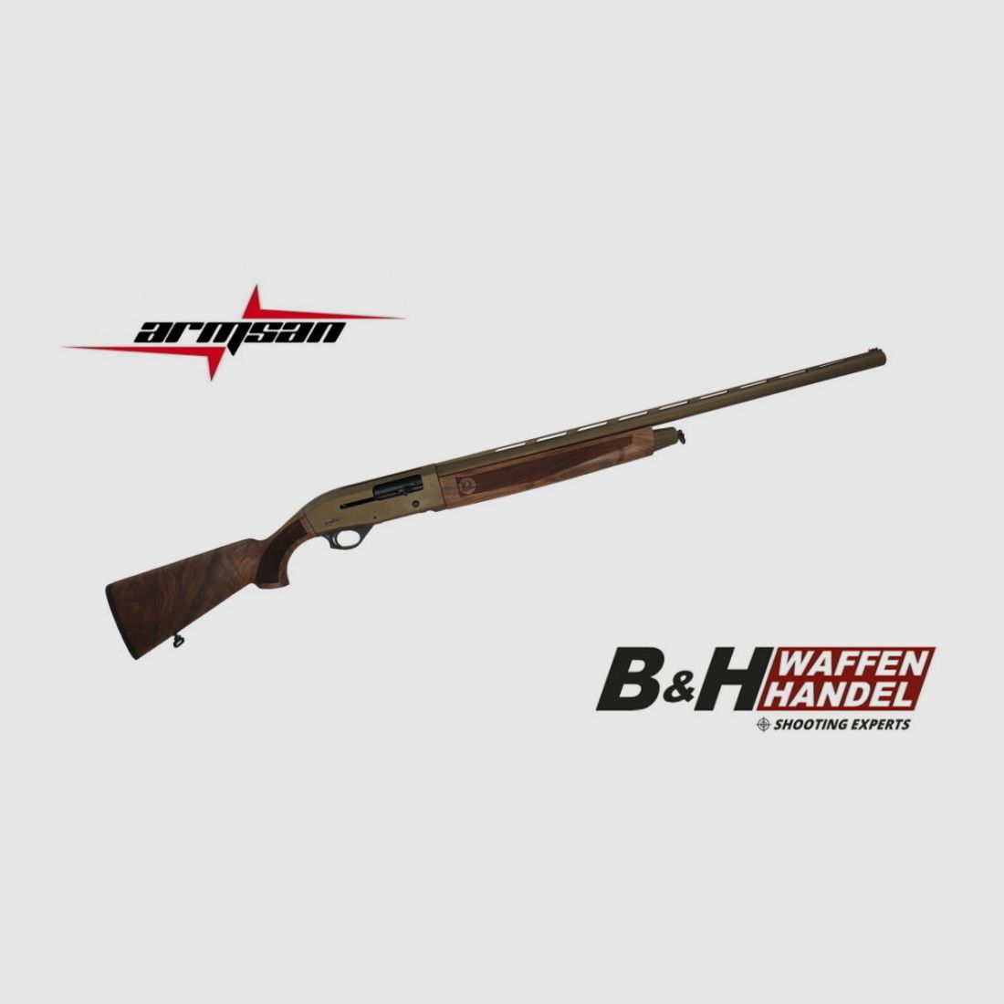 Armsan halbautomatische Flinte MMXVI Bronze Holzklasse 3